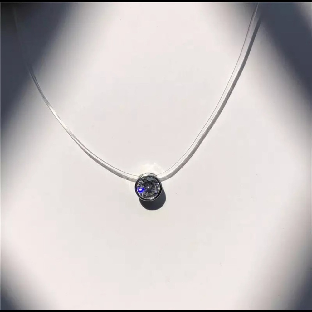 Floating Crystal Beauty Pendant. - Picture 2 of 3